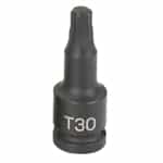 Grey Pneumatic 1/4" Drive T30 Internal Star Impact Socket GRE930T