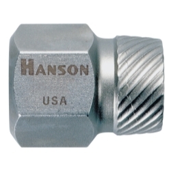 Hanson 1/8" Hex Head Multi Spline Screw Extractor HAN52201
