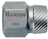 Hanson 7/32" Hex Head Multi-Spline Screw Extractor HAN53204