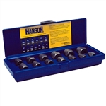 Hanson 13 Piece Professional's Industrial Bolt Extractor Set HAN54113