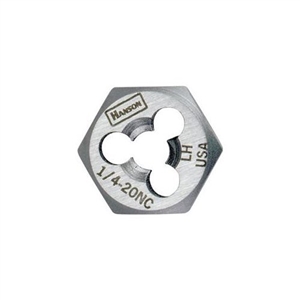 Hanson 3/4" - 10 NC High Carbon Steel Re-threading Right Hand Hexagon Fractional Die HAN7258