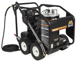 Mi-T-M HSP-2503-0MMK 2500 PSI Direct Drive Hot Water Gas Pressure Washer w/Kohler Engine