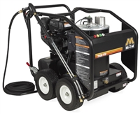 Mi-T-M HSP-2503-0MMK 2500 PSI Direct Drive Hot Water Gas Pressure Washer w/Kohler Engine