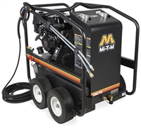 Mi-T-M HSP-3003-3MGH 3000 PSI Direct Drive Hot Water Gas Pressure Washer w/Honda Engine