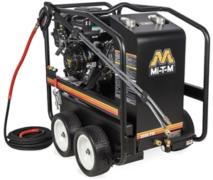 Mi-T-M HSP-3504-3MGM 3500 PSI Direct Drive Hot Water Gas Pressure Washer