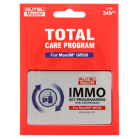 Autel IM508 Total Care Program Card for IM508 - IM5081YRUPDATE