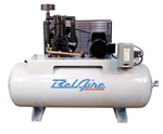 BelAire 338HL 7.5HP 80G Horizontal Two Stage Three Phase Electric Air Compressor P/N 8090250024