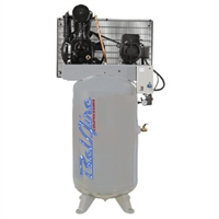 BelAire 438V 5HP 80G Iron Series Vertical 3 Phase Electric Air Compressor P/N 8090253140