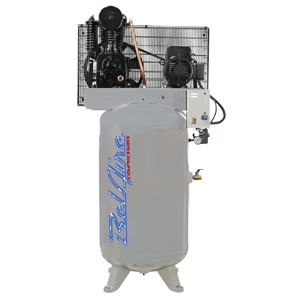 BelAire 438V4 5HP 80V Gal. Iron Series Three Phase Electric Air Compressor P/N 8090253157