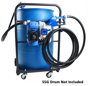 John Dow Industries JDI-DEF-KIT DEF 55 Gallon Drum Dispensing System w/Trolley