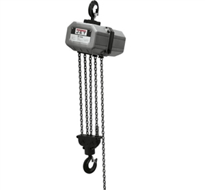 Jet Tools 511500 5SS-1C-15 5 Ton Electric Chain Hoist with 15' Lift, 115/230V - JET511500