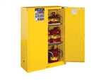 Justrite 894520 Sure-Grip® EX Flammable Safety Cabinet, Cap. 45 Gallons w/Self Closing Doors - JUS-894520