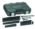 GearWrench® 84916N 44 Pc. 3/8" Drive 6 Point Standard & Deep Impact SAE/Metric Socket Set - KDT-84916N