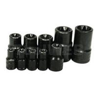 K Tool International 10 Piece External Torx Socket KTI22671