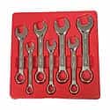 K Tool International 3/8in. 12 Point Short Panel High Polish Combination Wrench SKT87761