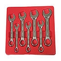 K Tool International 1/2in. 12 Point Short Panel High Polish Combination Wrench KTI41216