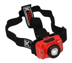 K Tool International 73365 IP65 Water Resistant Focusing Headlamp w/260 Lumens - KTI73365