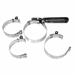 K Tool International 4 Piece Interchangeable Oil Filter Wrench Set KTI73600