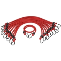 K Tool International 3/8" X 24" 10/pk General Purpose Bungee Cord KTI73831