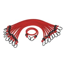 K Tool International 13/32" X 48" 10/pk Heavy Duty Bungee Cord KTI73834