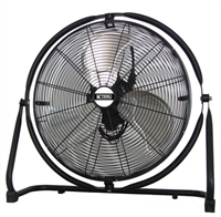 K Tool International 77720 4-Way Tilt High Velocity 20" Orbital Floor Fan - KTI77720