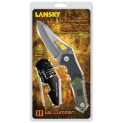 Lansky Tactical Blademedic Knife Sharpener, 4-in-1
