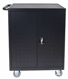 Luxor LLTP32-B 32 Laptop/Chromebook Charging Cart w/Timer