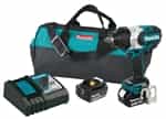 Makita XWT08M 18V LXT Lithium-Ion 1/2” Drive Brushless Impact Wrench Kit - MAKXWT08M