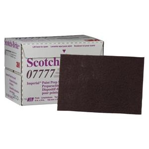 3M Scotch-Brite™ 6" x 9" Imperial™ Paint Prep Scuff Pad, Maroon MMM7777