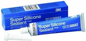3M™ Super Silicone Seal, Clear, 3 oz. Tube MMM8661
