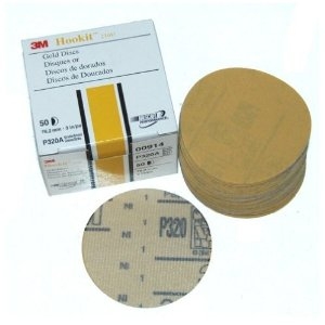 3M™ 3" Hookit™ Gold Disc, 50 Discs per Box MMM914