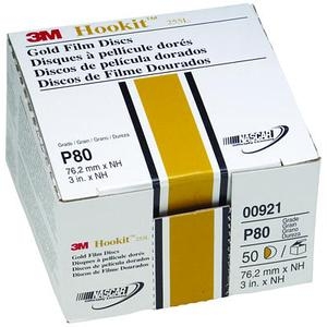 3" 3M™ Hookit™ Gold Disc, 50 Discs per Box MMM921