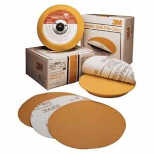 3M 6" Hookit Gold Disc, 100 Discs per Box MMM979