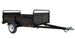 Detail K2 Inc DK2 MMT5X7 5ft x 7ft Multi Purpose Steel Utility Trailer - Black