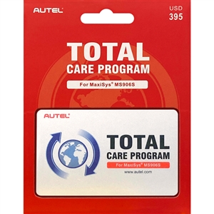 Autel MS906S1YRUP Total Care Program Card for MS906S Tablet
