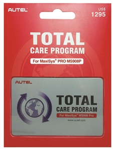 Autel MS908P Total Care Program Card for MaxiSYS 908 Pro - MS908P1YRUPDATE
