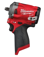 Milwaukee 2554-20 M12 FUEL™ 3/8" Stubby Impact Wrench (Tool Only) - MWK-2554-20