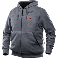 Milwaukee® 302G-21 M12™ Heated Hoodie Kit Gray  - Sizes Available Medium, Large, & X-Large - MWK-302G-21