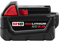 Milwaukee 48-11-1850 M18™ REDLITHIUM™ XC5.0 Extended Capacity Battery Pack - MWK-48-11-1850