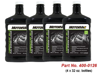 MotorVac 400-0126 MV3 Carbon Clean Fuel System Cleaner