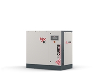 FS-Curtis NxB15 20HP Rotary Screw Air Compressor w/Fixed Speed Base Mounted with 200V 3 Phase & Tri-voltage