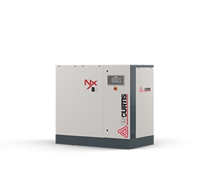 FS-Curtis NxB15 20HP Rotary Screw Air Compressor w/Fixed Speed Base Mounted with 200V 3 Phase & Tri-voltage