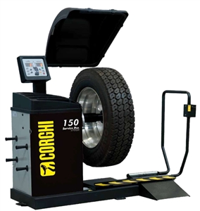Corghi Service Pro 150 Truck Wheel Balancer w/Wheel Lift