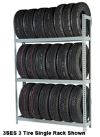 WPSS RiveTier® I 5SES  Single Starter 5 Tier Tire Rack - 5Shelves - R2-5SES