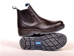 Redback BTST Blue Tongue Station Slip-On Boots, Black - Available Sizes 7 to 13 - RDB-BTST