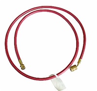 Robinair ROB38372A 72" R-12 Red Hose With Quick Seal Fittings