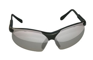 SAS Safety Black Frames/Silver Lens Sidewinders® Safety Glasses SAS541-0003