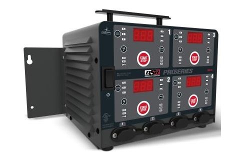 DSR125 DSR ProSeries Cargador de batería inteligente automático - 10  amperios, 6V/12V 4-Bank- para automóviles, motocicletas, tractores de  césped