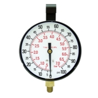 Star Products 3-1/2" Replacement Gauge, 100 PSI - STA21003
