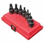 Sunex 7 Piece 3/8" Drive Metric Universal Hex Impact Socket Set - SUN3659